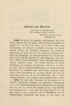 Schande und Wollust