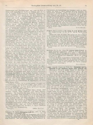 82 [Rezension] Hilbert, Gerhard, Wie kriege ich einen gnädigen Gott? Ein Luther-Vortrag