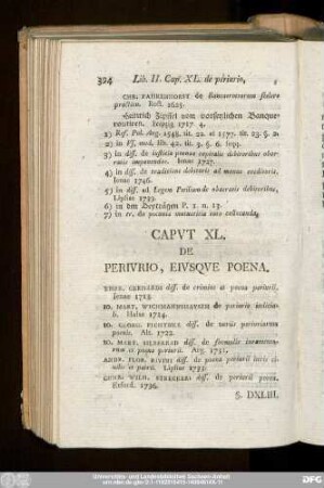 Caput XL. De Periurio, Eiusque Poena.
