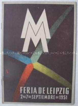 Informations- und Werbeschrift zur Leipziger Herbstmesse 1951 (in spanischer Sprache)