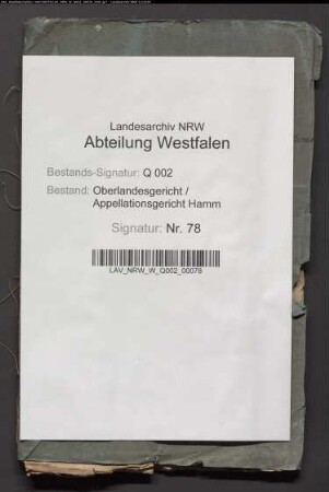 Regelung des jüdischen Korporations-Schuldenwesens im Herzogtum Kleve