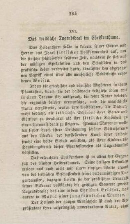 284-290 Das weibliche Tugendideale im Christenthume