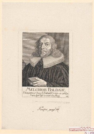 Melchior Baldauf, Diakon bei St. Sebald