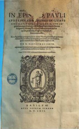 Metaphrasis et enarratio in epistolae D. Pauli Apostoli ad Romanos