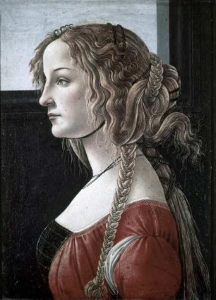 Weibliches Idealbildnis (Bildnis der Simonetta Vespucci als Nymphe)