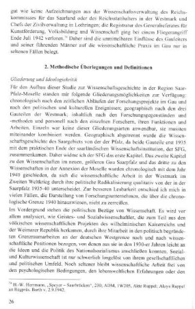 2. Methodische Überlegungen und Definitionen