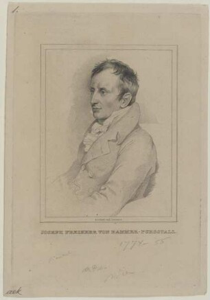 Bildnis des Joseph von Hammer-Purgstall