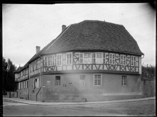 Weinheim Alte Postgasse 53-59 Alte Post am Südufer der Weschnitz