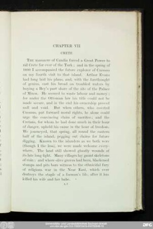 Chapter VII Crete