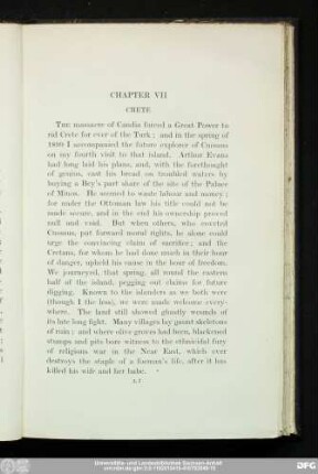Chapter VII Crete