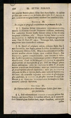 286-294, Sectio III - VII