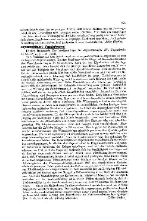 Jugendwohlfahrt, Verwahrlosung