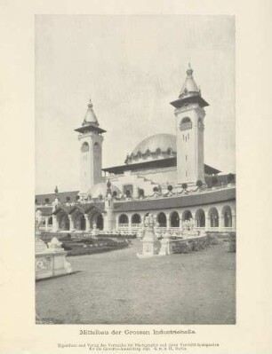 Mittelbau der Grossen Industriehalle
