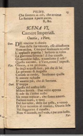 Atto Primo: Scena VI.