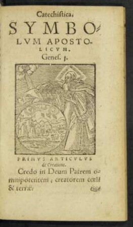 Symbolum Apostolicum.
