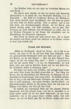 Traum und Wahrheit