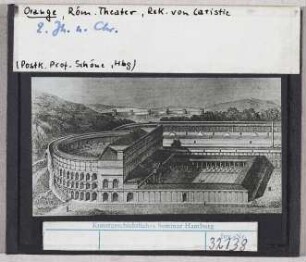 Orange: Römisches Theater, Rekonstruktion von Caristie