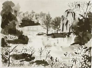 Bäume am Wasser