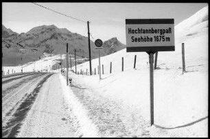 Hochtannberg Pass