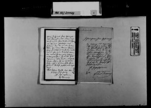 Schreiben von Eduard Devrient, Karlsruhe, an August Lamey: Interesse an Ludwig Uhlands "Ernst, Herzog von Schwaben".
