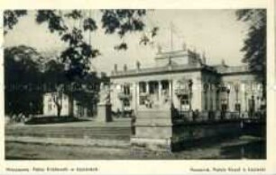 Der Königliche Palast in Lazienki, Warschau
