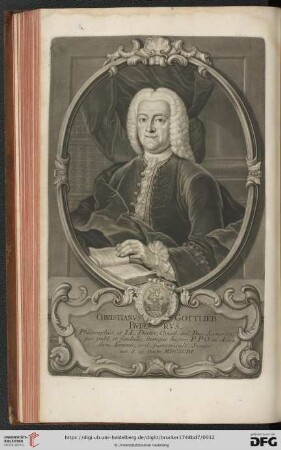 Christianvs Gottlieb Bvdervs
