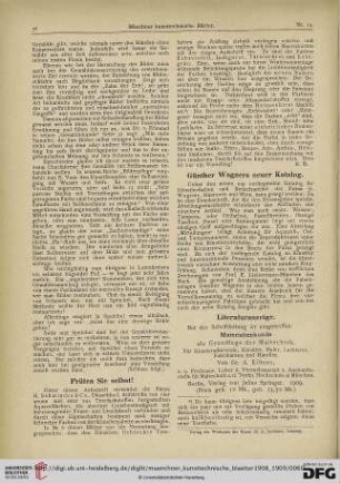 5: Günther Wagners neuer Katalog