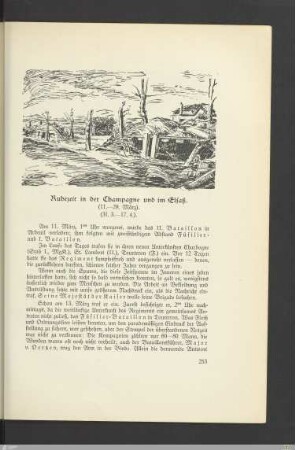 Ruhezeit in der Champagne und im Elsaß