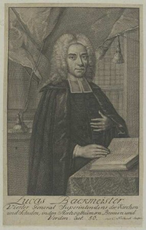 Bildnis des Lucas Backmeister
