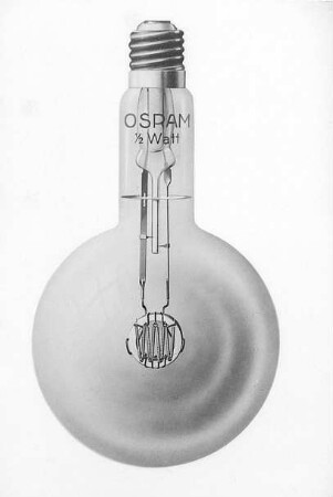 Osram-Nitra-Lampe : Technikgeschichte | Physik | Elektrizität | Herstellung der Glühlampe (Osram)