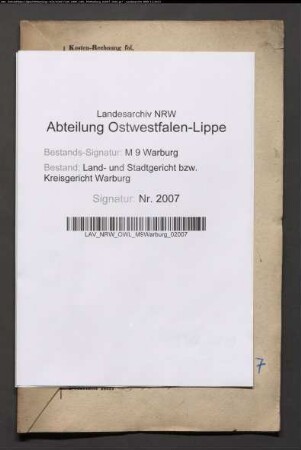 Erblasser: Michels, Alexius: