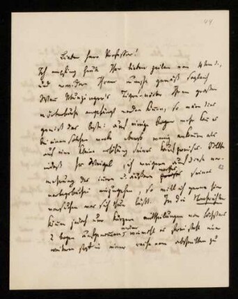 Nr. 44: Brief von Heinrich Ewald an August Dillmann, Göttingen, 6.5.1863