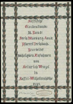 Kreis Marburg-Land: Pfarrei Treisbach