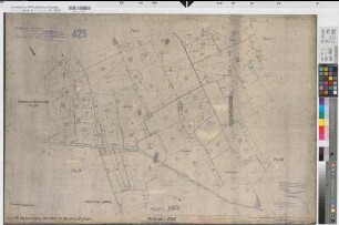 Herzfeld (Lippetal), Flurbereinigung Herzfeld-Düllo, Schätzungskarte Herzfeld Flur 39