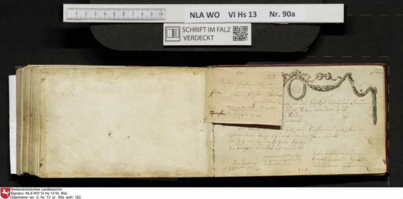 Stammbuch des Ernst Philipp Ludwig Zellmann (1763-1795) aus
                           Braunschweig
