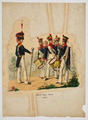 Lübecks Bürger-Militair II. Tamboure.