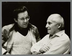 Peter Schreier und Vaclav Neumann : Portrait des Sängers Peter Schreier und des Dirigenten Vaclav Neumann bei den Dresdner Musikfestspielen im Kulturpalast Dresden