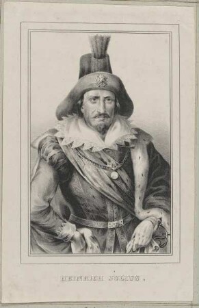 Bildnis des Herzogs Heinrich Julius von Braunschweig-Lüneburg, Bischof von Halberstadt