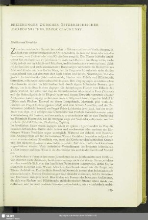 Beziehungen Zwischen Österreichischer Und Böhmischer Barockbaukunst