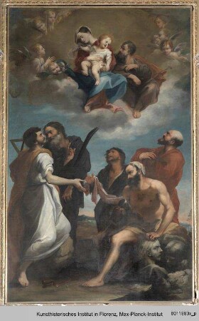Madonna mit Heiligen