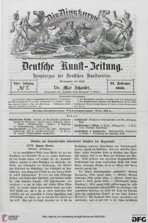 Nr. 7 (15. Februar 1863)