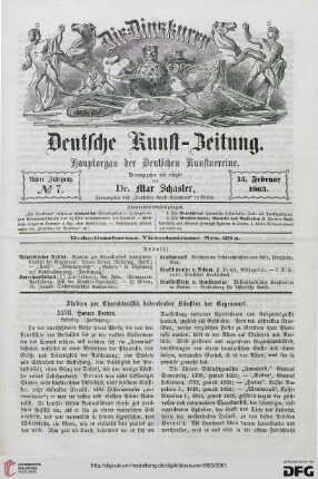 Nr. 7 (15. Februar 1863)