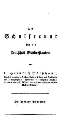 1830/31: Der baierische Schulfreund - 1830/31, 23/24