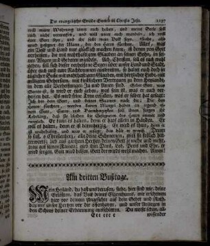 Am dritten Bußtage. - Am XXV. Sonntage nach Trinitatis.
