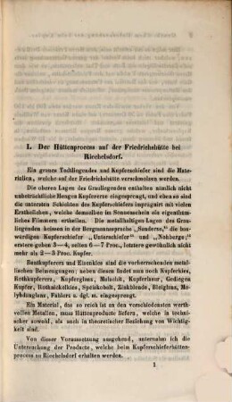 Beiträge zur Kenntniss des Kupferschieferhütten-Processes : erläutert durch die Untersuchung der auf der Friedrichshütte bei Riechelsdorf gewonnenen Producte ; Inaugural-Dissertation ...