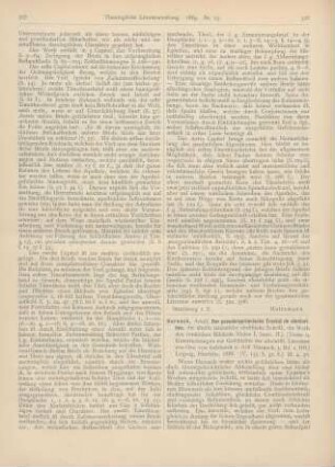 328-331 [Rezension] Harnack, Adolf, Der pseudocyprianische Traktat de aleatoribus
