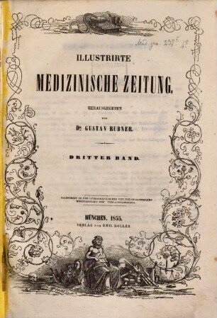 Illustrirte medizinische Zeitung. 1855 = Bd. 3