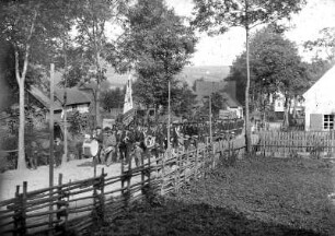 Sedanfest - Kirchenparade im Unterdorf Nähe Sander-Gut