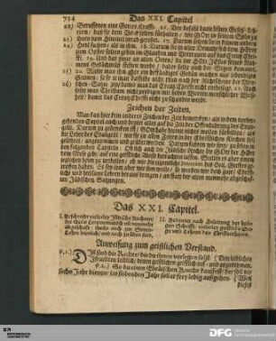 [Capitel XXI. bis XXX.]
