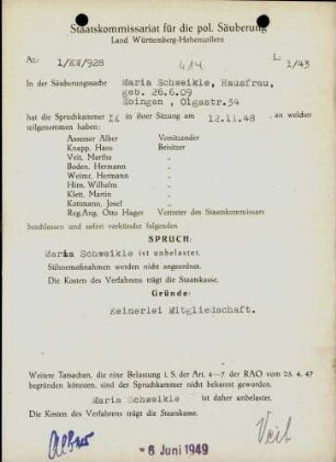 Schweikle, Maria